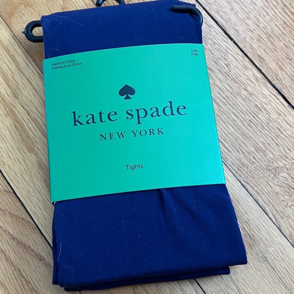 Kate Spade Deep Blue Tights